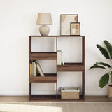 Book Cabinet/Room Divider Brown Oak 100x33x115 cm 854514