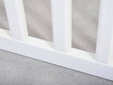 Wooden Pet Gate Foldable Freestanding Dog Safety Barrier w/ Support Feet T3398P349696