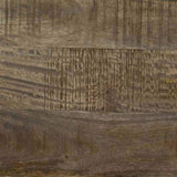 Bedside Cabinet Light Grey 40x33x46 cm Solid Wood Mango 4017788