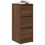Sideboard Brown Oak 29.5x34x76 cm Engineered Wood 861640