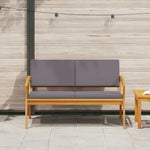 Garden Bench Brown Solid Acacia wood 4106471