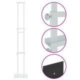 Trade Show Displays 2 pcs White 30 x 23.5 x 210 cm Steel 3407635