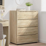 Storage Cabinets Sonoma Oak 80 x 48 x 105 cm Engineered Wood 3406227