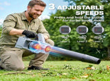 Leaf Blower Cordless with 2 x 4000mAh Batteries & Charger, 36V Lightweight Garden Blower with 1000W T3398P551730