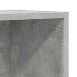 Wall-mounted TV Cabinet Concrete Grey 37x37x142.5 cm Engineered Wood 805493