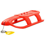 Sledge for Children Red 102.5x40x23 cm Polypropylene 93719