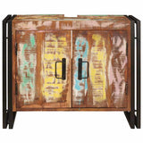 Sink cabinet Multicolour 71 x 33 x 58 cm Solid Reclaim Wood 4102768