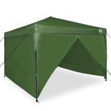 Canopy Tent Manual Green 290 x 290 x 251 cm Fabric 42007384