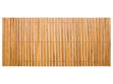 Bath Mat Folding Brown 100 x 60 cm Solid Acacia Wood 42025253