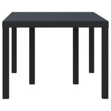 Garden Dining Table Anthracite 150 x 100 x 73 cm Poly Rattan 871684