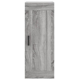 Highboard Grey Sonoma 34.5x34x180 cm Engineered Wood 3200327