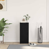 Shoe Cabinet Black Oak 29.5 x 35 x 70 cm Engineered Wood 862778