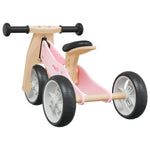 ZNTS Balance Bike for Children 2-in-1 Pink 358354