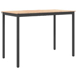 Bar Table Natural 150 x 80 x 105 cm Solid Pine Wood 892809
