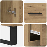 Highboard 2 pcs Artisan Oak 69.5 x 34 x 180 cm 3415924
