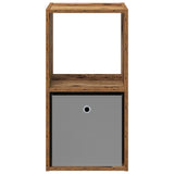 Bedside Table 2 pcs Old Wood 35 x 32 x 68.5 cm Engineered Wood 8000641