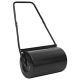 Lawn Roller Black Steel Medium Rollable Lawn Roller 147845