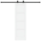 Sliding Door ORKDAL White 61 x 198.5 cm Solid Pine Wood 3333465