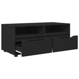 TV Cabinet with Drawer Black 100 x 48 x 43 cm Engineered Wood 888928