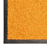 Doormat Washable Orange 120x180 cm 323456