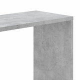 Bookcase 5-Tier Concrete Grey 45x23.5x162.5 cm Engineered Wood 852783
