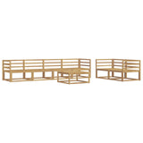 Outdoor Sofa Set 7 pcs White 3386078
