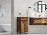 Bathroom Cabinet Old Wood 40 x 30 x 100 cm Engineered Wood 886502