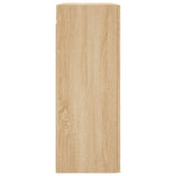 Wall Mounted Cabinet Sonoma Oak 69.5x34x90 cm 828495
