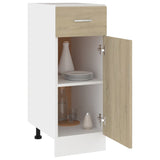 Drawer Bottom Cabinet Lyon Sonoma Oak 30x46x81.5 cm Engineered Wood 801207