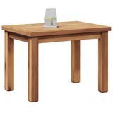 Coffee Table Brown 50 x 35 x 36 cm Solid Teak Wood 42002301