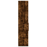 Highboard Smoked Oak 45x42.5x185 cm Engineered Wood 3281452