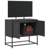 TV Cabinet Black 68.5x39x60.5 cm Steel 846470