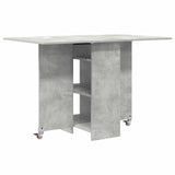 Dinning Table 115 x 70 x 75 cm Engineered Wood Concrete Grey 8006032
