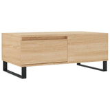 Coffee Table Sonoma Oak 90x50x36.5 cm Engineered Wood 830815