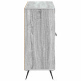 Sideboard Grey Sonoma 89 x 34.5 x 80 cm Engineered Wood 895571