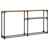 Console Table Sonoma Oak 145x22,5x75 cm Engineered Wood 834096