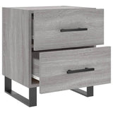Bedside Cabinet Grey Sonoma 40x35x47.5 cm Engineered Wood 827368