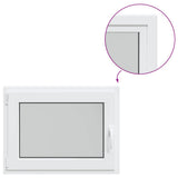 Basement Window "RISOR" 80x60 cm Tilt&Turn DIN Left White 4108354