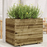 Garden Planter 90x60x72 cm Impregnated Wood Pine 3282648