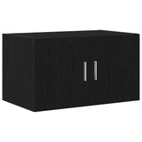 Wall Cabinet Black oak 70 x 42.5 x 40 cm Engineered Wood 869152