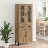 Highboard Artisan Oak 69.5 x 34 x 180 cm Engineered Wood 3415879