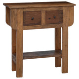 Console Table Mixed Recycled Wood 80x35x80 cm 244509