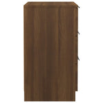 ZNTS Bedside Cabinets 2 pcs Brown Oak 40x36x65 cm 817056