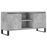 TV Cabinet Concrete Grey 104x35x50 cm Engineered Wood 827024