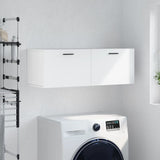 Wall Cabinet White 100x36.5x35 cm Engineered Wood 830148