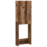 Toilet Cabinet ALKMAAR Old Wood 66 x 25.5 x 190 cm 896263