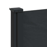 Retractable Side Awning Black 117x300 cm 4004279