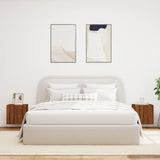 TV Wall Cabinets with LED Lights 2 pcs Brown Oak 40.5x35x40 cm 837259