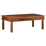 ZNTS Coffee Table 110x60x40 cm Solid Wood Acacia 4102368