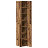Highboard 2 pcs Old Wood 30 x 42.5 x 185 cm 3365576